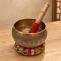 Engraved Tibetan Singing Bowl – Medium Size