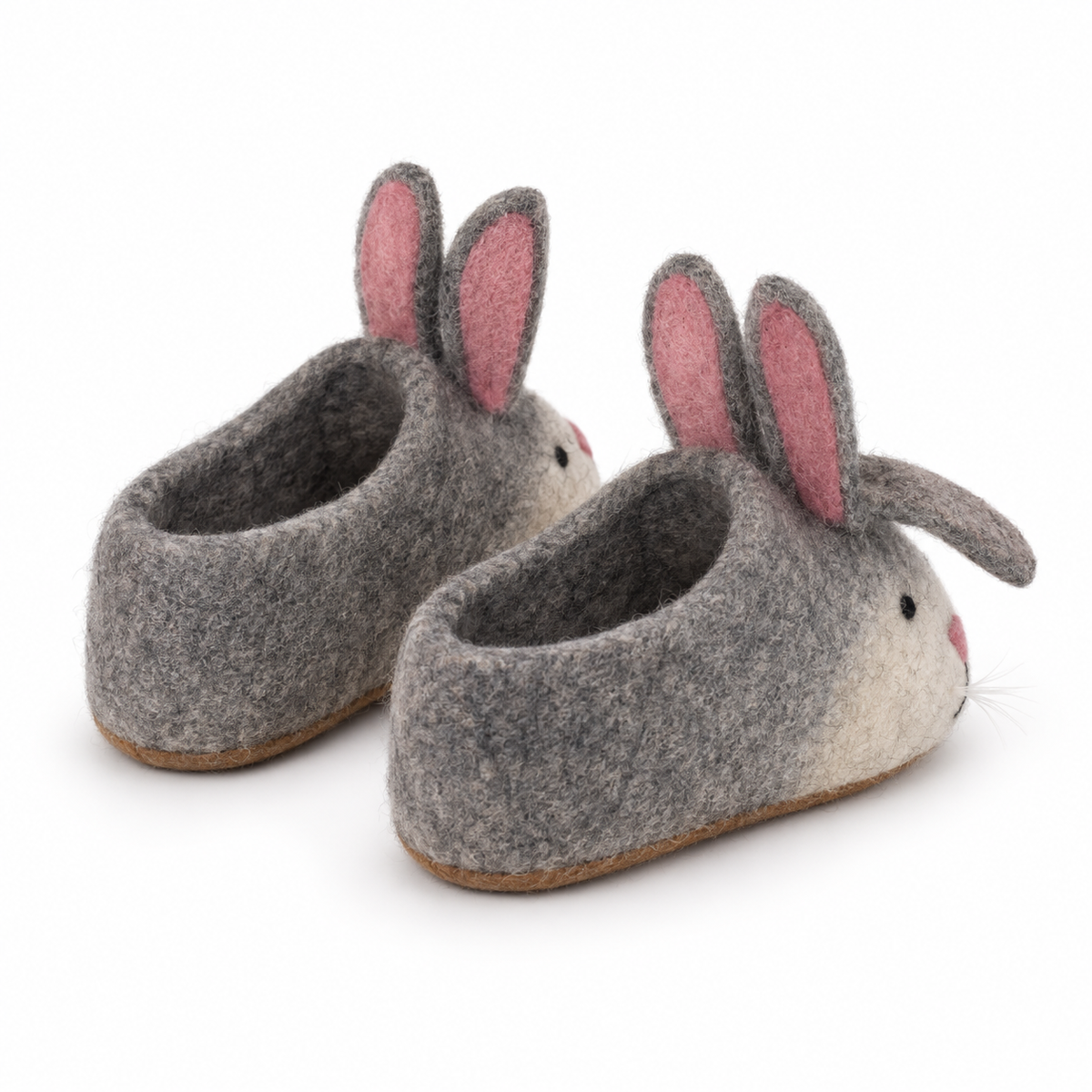Felt Bunny Slippers