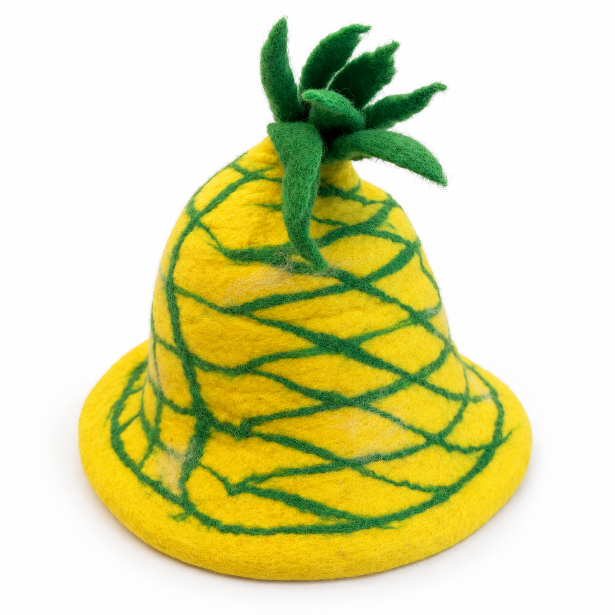 Pineapple Felt Hat