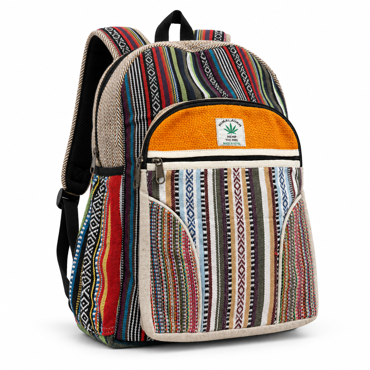 Zen Hemp Stripe Backpack – 30L