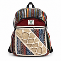 Hemp Geometric Backpack - 30L