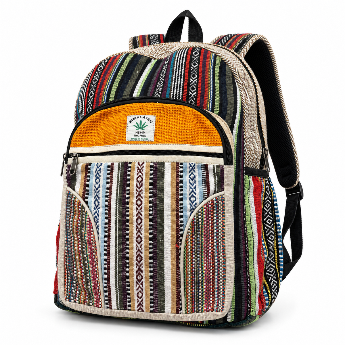 Zen Hemp Stripe Backpack – 30L