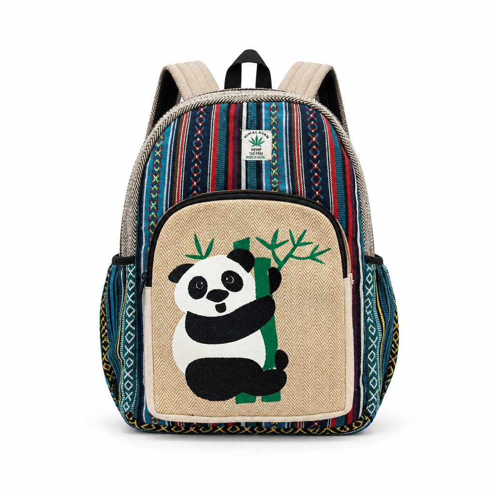 Panda Hemp Backpack – 30L