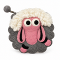 Cute Sheep Felt Zipper