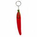 Red Chili Felt Keychain