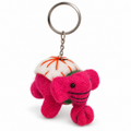 Leo Elephant Felt Keychain