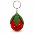 Strawberry Felt Keychain