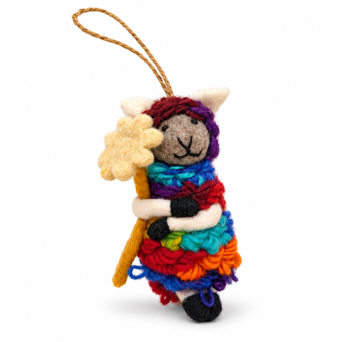 Momo the Flower Sheep – Rainbow