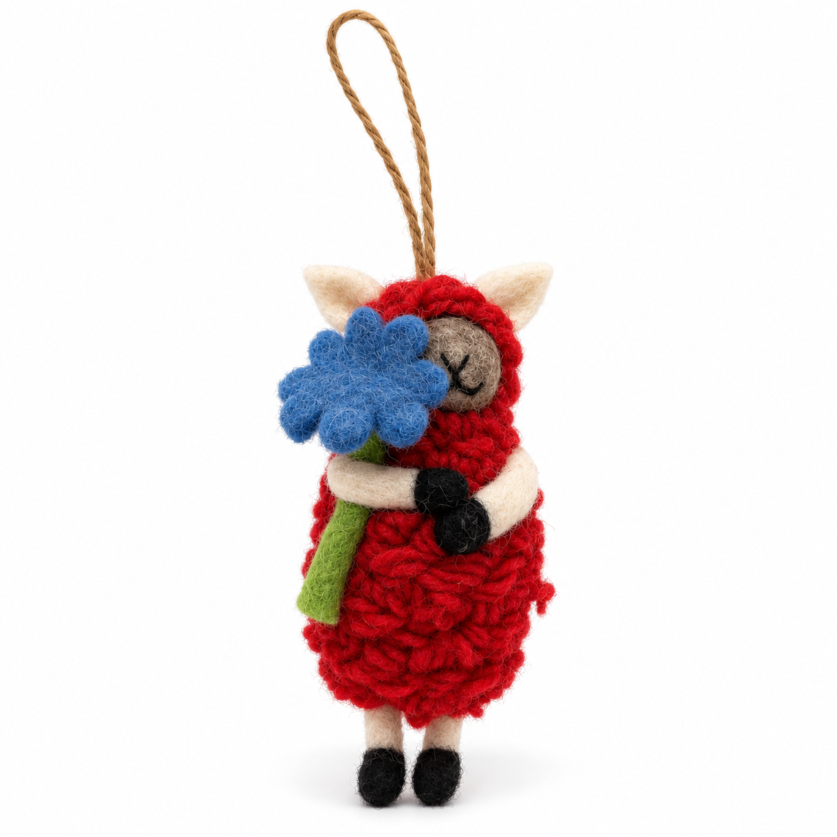 Ruby the Flower Sheep – Red