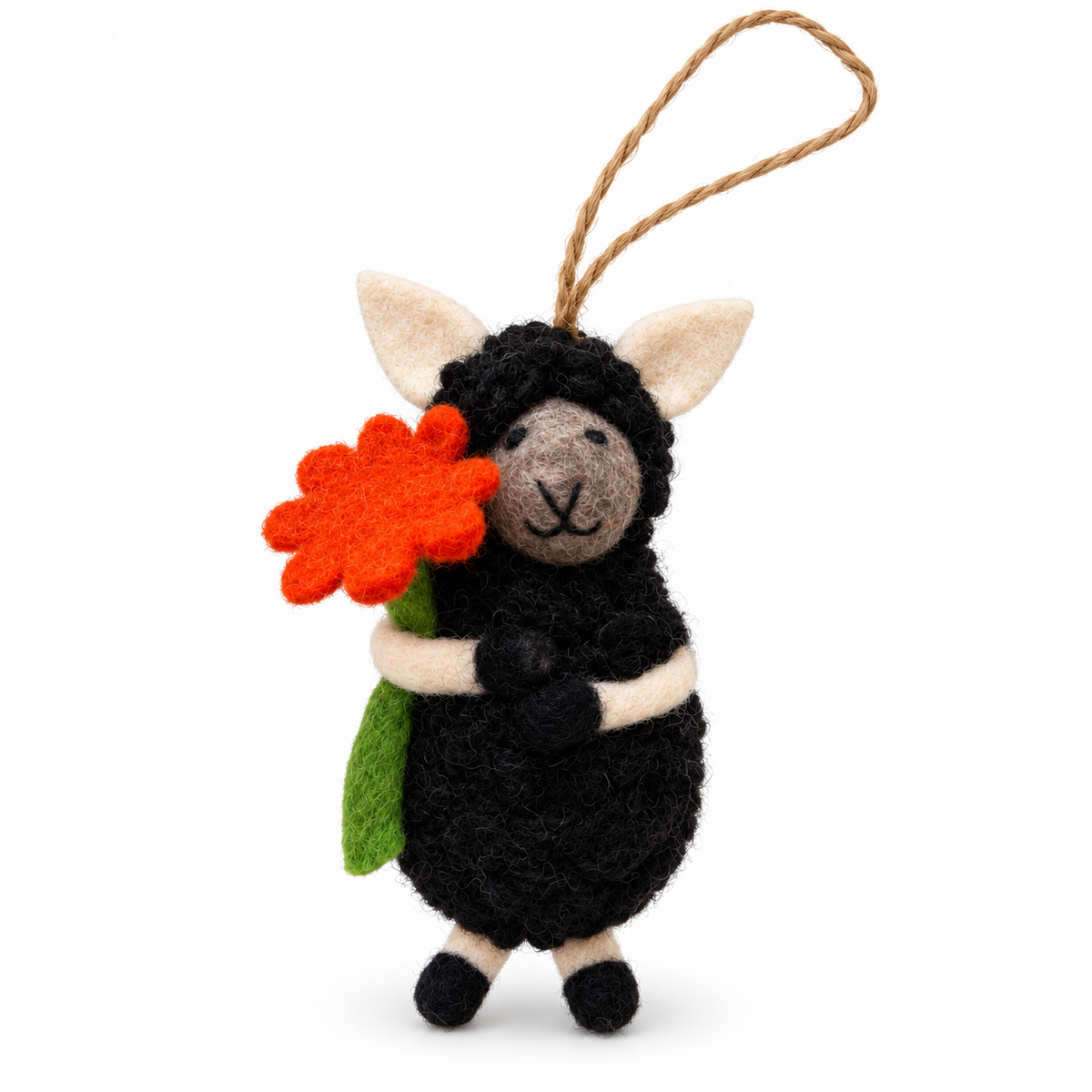 Shadow the Flower Sheep – Black