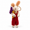 Poppy the Flower Bunny – Red