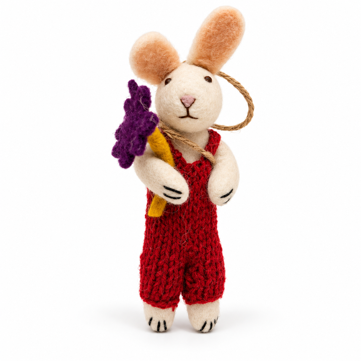 Poppy the Flower Bunny – Red