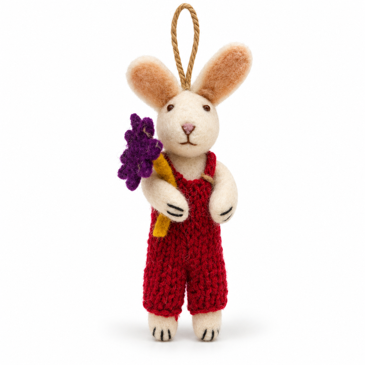 Ruby the Flower Bunny – Red