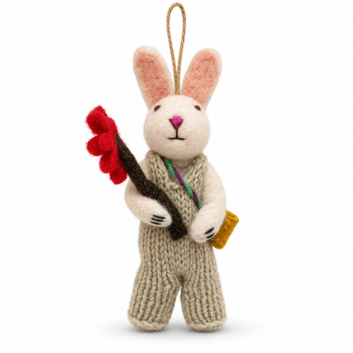 Daisy the Flower Bunny – Beige