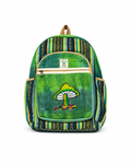Forest Shroom – Green Hemp Backpack