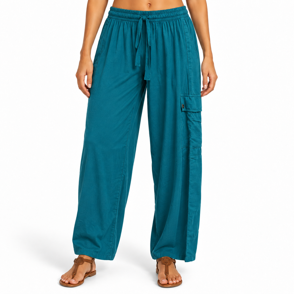 Wide Leg Cargo Pants