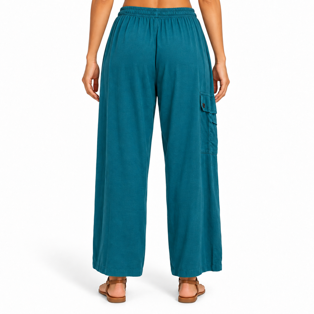 Wide Leg Cargo Pants
