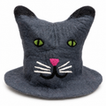 Black Cat Felt Hat