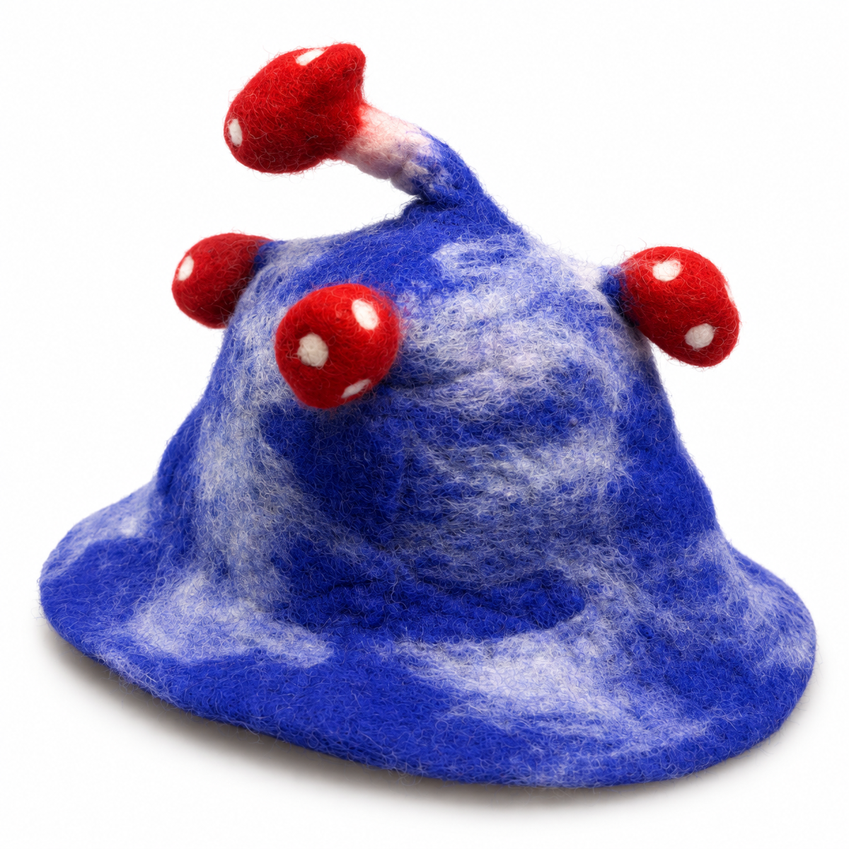 Ocean Mushroom Felt Hat